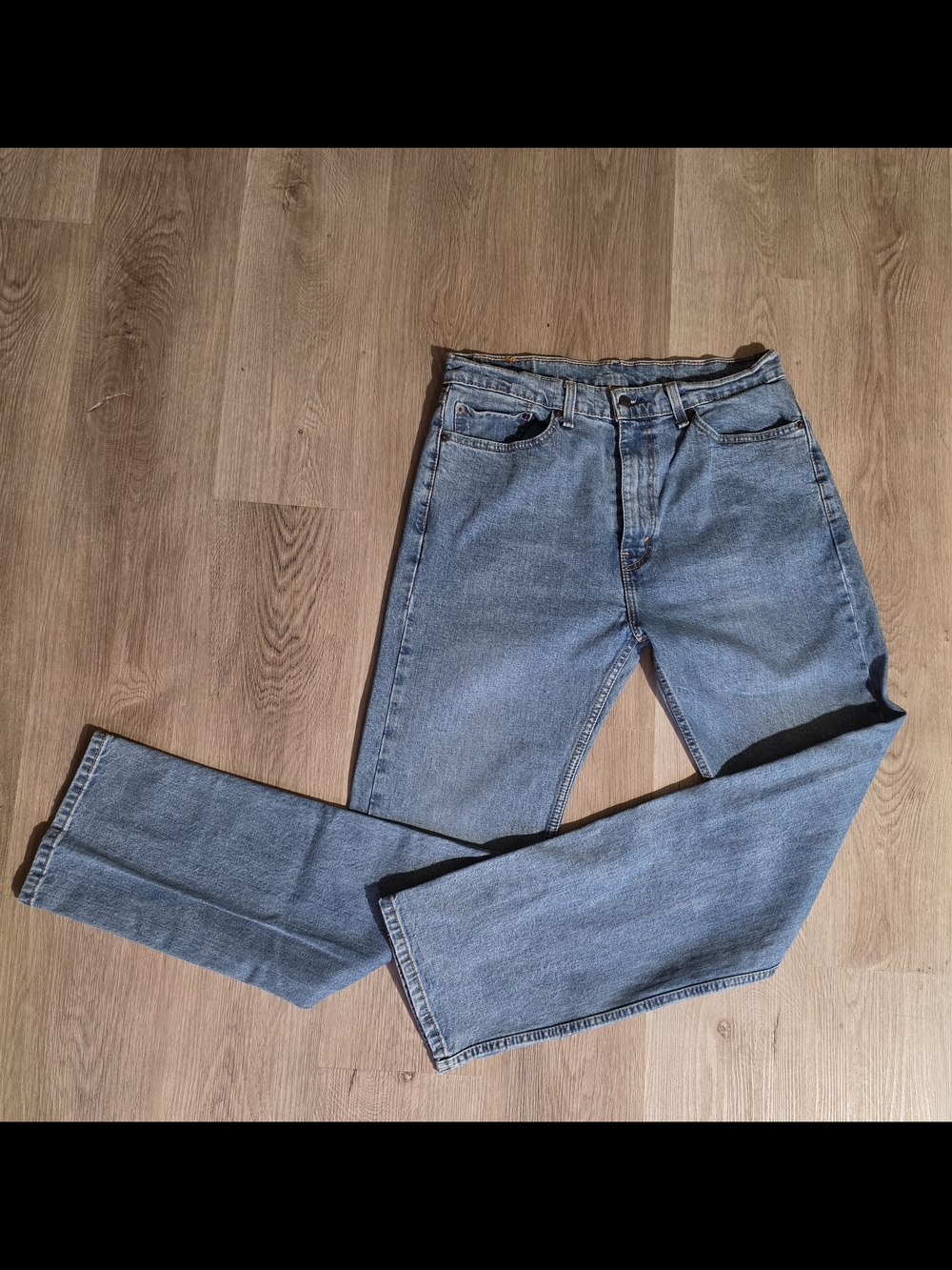 SOLD. Levi's Classic 505's  Straight Leg Men's Jeans in Classic Blue